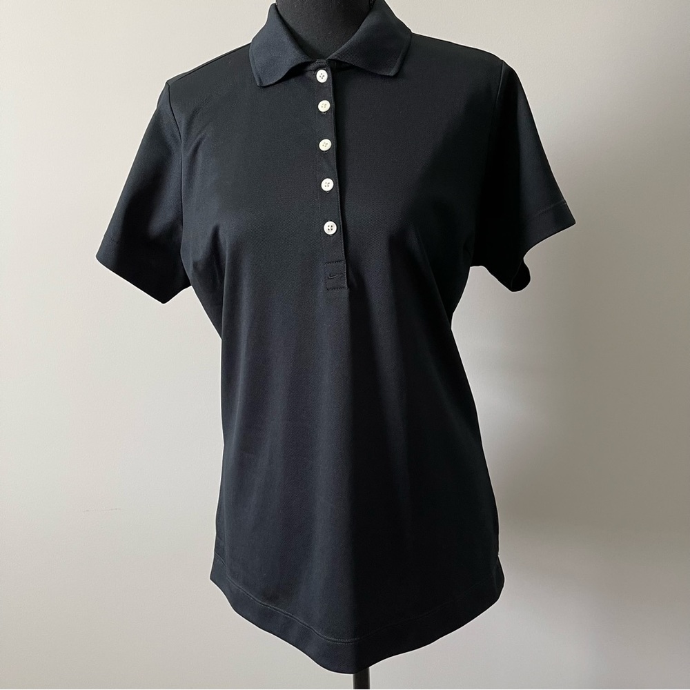 Nike Golf Dri Fit Tech Pique Polo Shirt Size Large
